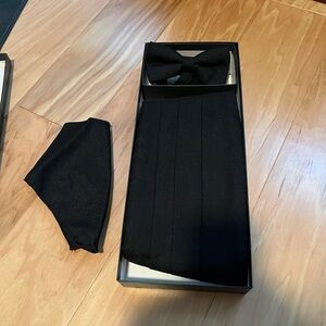 Bow Tie and Cummerbund Set